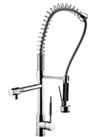 Torneira de Mesa Kitchen com Misturador Monocomando e Ducha Móvel