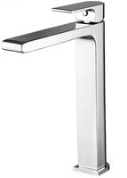 Torneira Lorenlike Para Lavatório De Mesa Cromada Com Misturador Monocomando Bica Alta 2877 C78