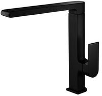 Torneira Lorenlike Para Cozinha De Mesa Preta Com Misturador Monocomando Com Bica Móvel 2257 B78