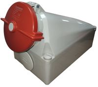 Tomada Industrial de Sobrepor 125A-6H TSP-4606 3P+P 380/415V