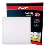 Placa LED Modular - 4000K - 45W Bivolt - 62X62