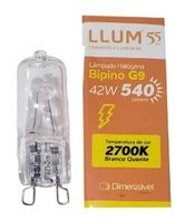 Lâmpada Halógena 42W G9 2.700K 220V
