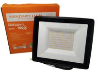 Refletor LED Slim 100W 3000k Bivolt