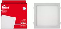 Placa LED Embutir 24W 6.000K 30X30 Bivolt