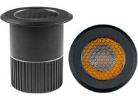 Embutido de Solo LED 12º 5W Focco Grid Preto Bivolt