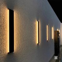 Arandela LED 20W Reflex 3000K Preto Bivolt