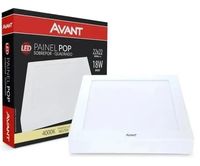 Placa LED Externa POP - 4000K 18W Bivolt