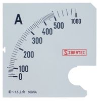 Escala amperímetro 96X96 300A