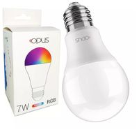 Lâmpada LED Bulbo 7W RGB Bivolt