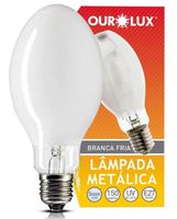 Lâmpada Vapor Metálico Ovoide 150W  E27 5000K