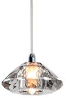Pendente Nice Cristal 1xg9 Âmbar