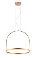 Pendente Cage Led 20w 3.000k Cobre Bivolt
