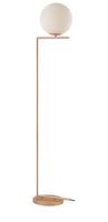 Luminária Coluna Pérola 1xg45 Cobre Brilho