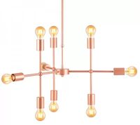 Pendente  Hash 9xe27 Cobre