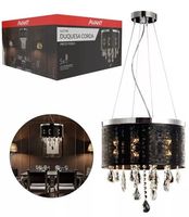 Lustre Duquesa Coroa 5xg9 Preto