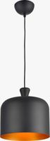 Pendente Bell Preto e Dourado 28cm