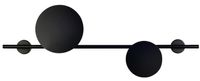 Arandela Eclipse 2XG9 - Preto Fosco