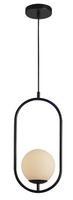 Pendente Pérola Arco 1xg45 Preto Fosco