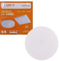 Placa LED Frameless Embutir 24W 4.000K Bivolt
