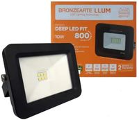Refletor LED 10W Slim 3.000k Bivolt