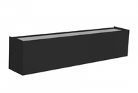Arandela Acend Masp - 1 Facho -  45x100x8cm  Preta