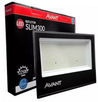 Refletor LED 300W Slim 6500k Bivolt
