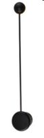 Arandela LED Compass - 2700K - 5W - Preto Fosco