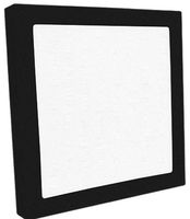 Placa LED Externa 18W 21X21 4.000K Preto Bivolt