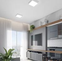 Placa LED Externa 30W 5.700K Slim Bivolt