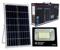 Refletor LED 200W Com Sensor de Presença 6.500K + Painel Solar