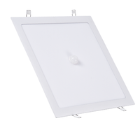 Placa LED Embutir com Sensor 6500K 18W Bivolt  22X22