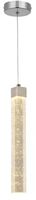 Pendente LED Sindora Quadrado 5W Cromado 3000k Bivolt