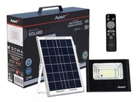 Refletor LED 25W Com Sensor de Presença 6.500K + Painel Solar