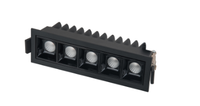 Plafon LED Embutir 10W Vigo 2.700K Preto Bivolt