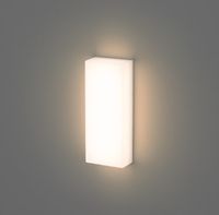 Arandela LED 5W Geral Ice Retangular 4000K Branco Bivolt
