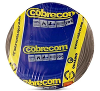 Cabo Cobre Flexível Marrom 4mm 750V  100 Metros
