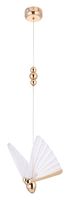 Pendente LED Honen 6W 3.000K Dourado Brilho