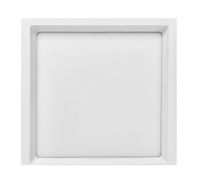 Placa LED Embutir Recuada 22W 26,2x26,2 4000K Branco Bivolt
