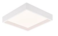 Placa LED Sobrepor Recuada 22W 26,2x26,2 4000K Branco