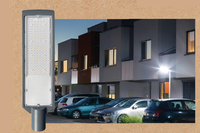 Luminária Detroit Nema LED 200W 6500k Com Base Para Rele