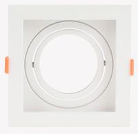 Plafon Embutir Recuado Direcionável AR70 Branco