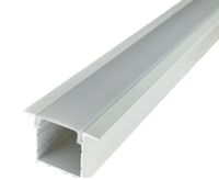 Perfil Embutir Risque 43x35mm 2 Metros Branco