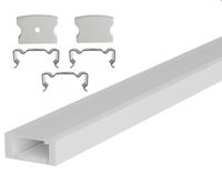 Perfil Sobrepor Risque 17x08mm 3 Metros Branco