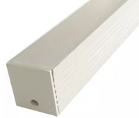 Perfil Sobrepor Risque 35x35mm 2 Metros Branco