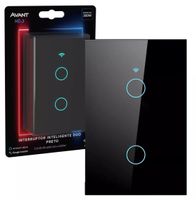 Interruptor Neo Duo Touch Preto