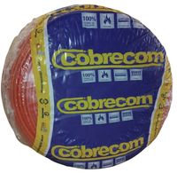 Cabo Cobre 1KV Flex 6mm Vermelho - 100 Metros