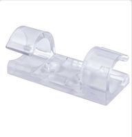 Grampo Adesivo P/  Organizar Fios 2 mm² a 7 mm² 20 Unidade