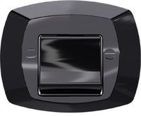 Acamento ABS Black C/ Tecla P/ Válvula Descarga - Docol