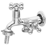 Torneira de Tanque Com Saida de Máquina Com Bucha Cromado - Linha Light C-33