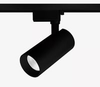 Spot P/ Trilho 18W 3.000k Preto Bivolt